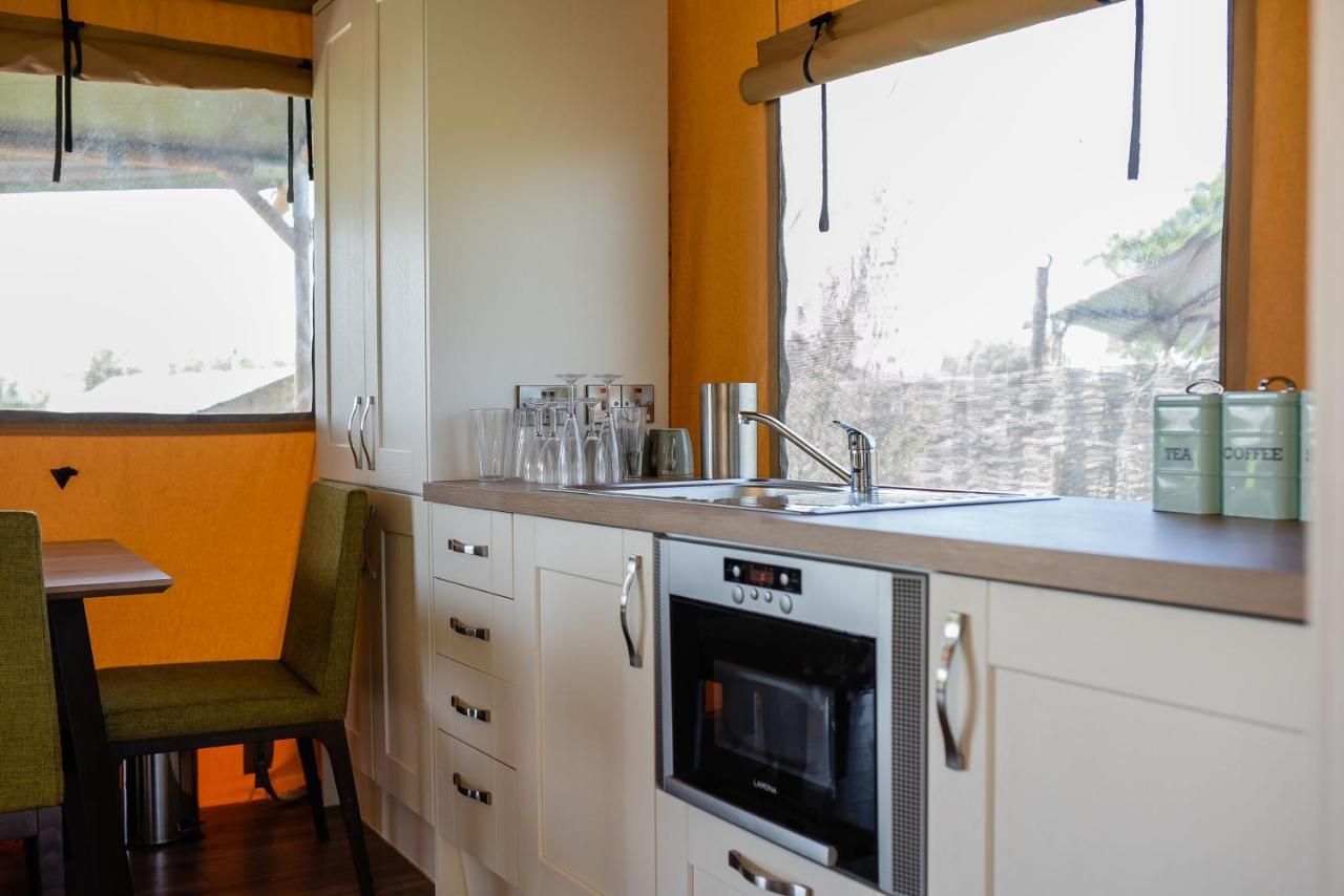 Hencote Vineyard Glamping Village Shrewsbury Esterno foto